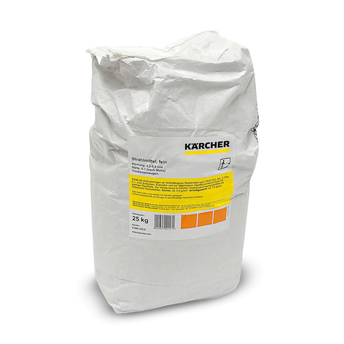 Agente abrasivo para uso con hidrolavadora 25 kg - KÄRCHER SHOPACCESORIOS
