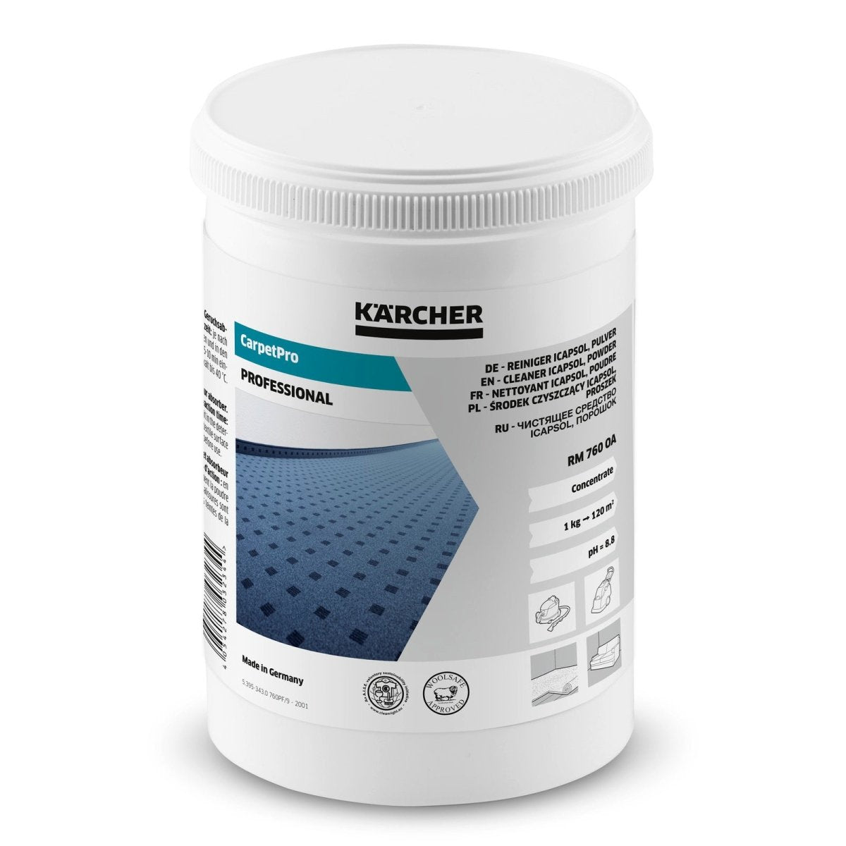 Detergente CarpetPro Cleaner iCapsol RM 760 - KARCHER SHOPDETERGENTE
