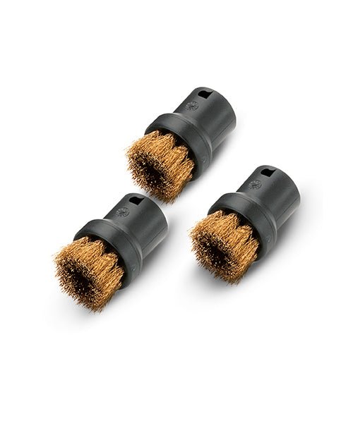 Juego de cepillos con cerdas de latón para limpiadores de vapor - KÄRCHER SHOPACCESORIOS